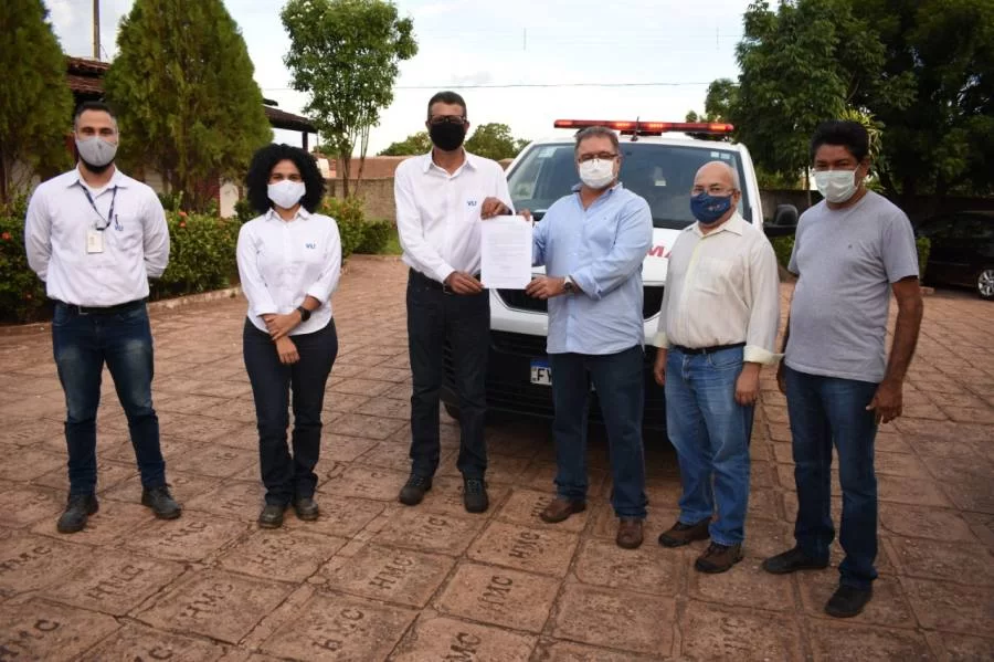 Prefeitura de Colinas do Tocantins ganha ambulÃÂ¢ncia nova da VLI