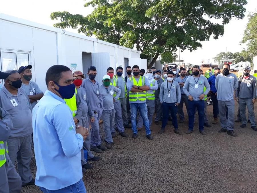 Projeto Novo Estado reforÃÂ§a prevenÃÂ§ÃÂ£o a acidentes de trabalho no perÃÂ­odo chuvoso