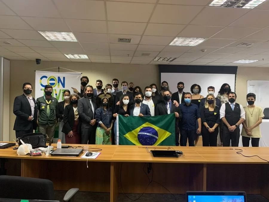 Gustavo Gama ÃÂ© reeleito SecretÃÂ¡rio Geral do Conselho Nacional de Juventude do Brasil