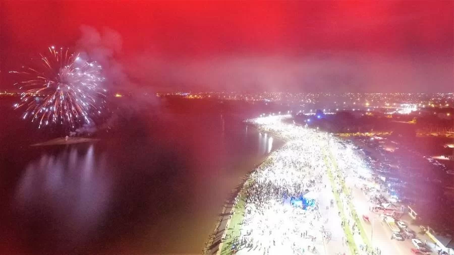 Queima de fogos e preparativos de fim de ano sÃÂ£o cancelados na Via Lago em AraguaÃÂ­na, apÃÂ³s aumento dos casos de covid-19
