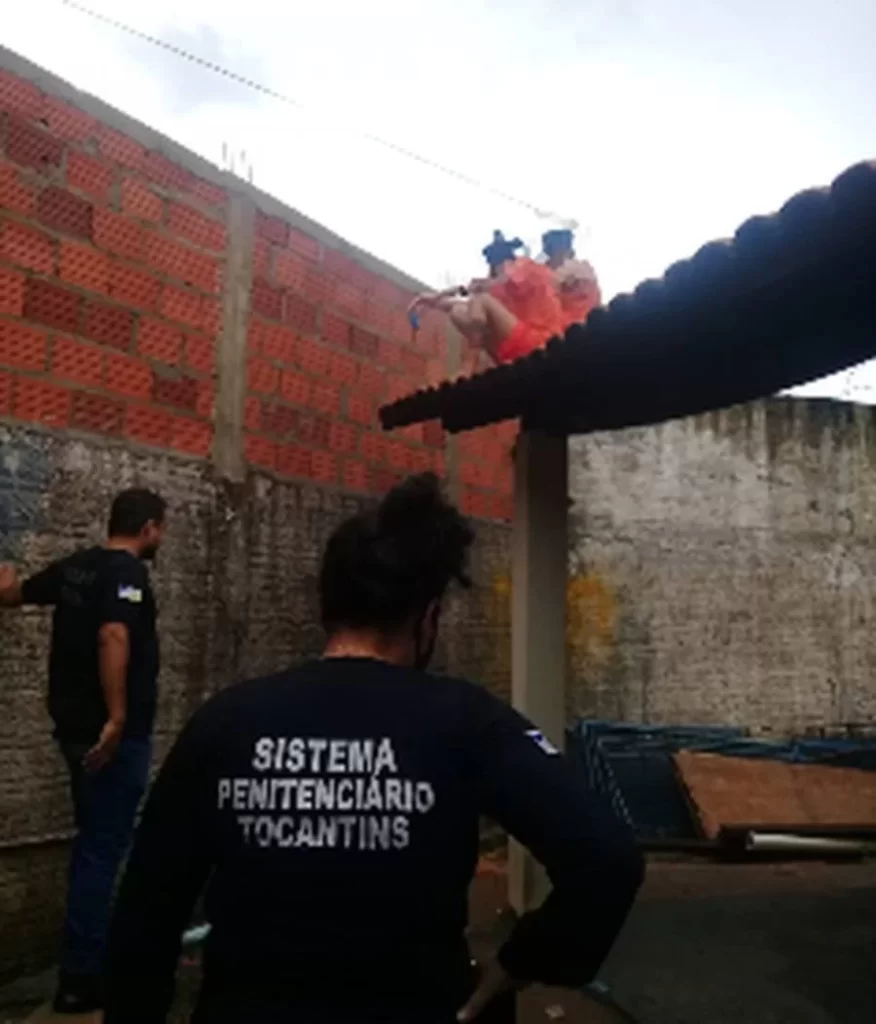 Presas de Unidade Prisional de Palmas tentaram fugir pelo telhado;  Seciju contÃªm a fuga