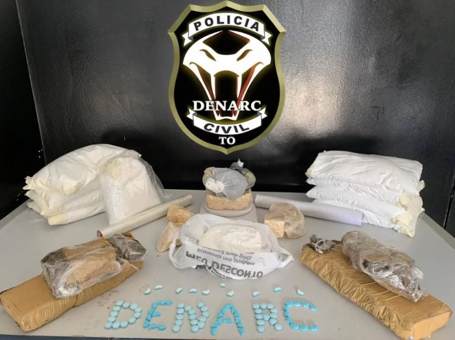PolÃÂ­cia civil prende mulher com drogas que seriam enviadas para presÃÂ­dios no Tocantins