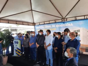 Em lanÃÂ§amento do HGA: Mauro Carlesse comenta situaÃÂ§ÃÂ£o do hospital de Colinas, "NÃÂ³s jÃÂ¡ ajudamos com servidores e precisa de parcerias"