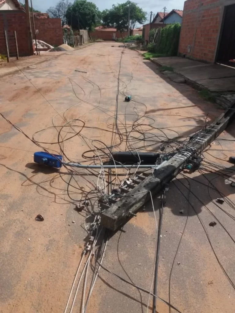 Em 2020, Tocantins registrou 481 batidas em postes de energia elÃÂ©trica; Em Colinas foi apenas 01