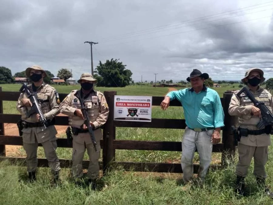 Cadastramento e mapeamento das ÃÂ¡reas rurais de Colinas e regiÃÂ£o ÃÂ© iniciado pela Patrulha Rural da PM