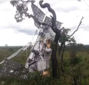 Objeto misterioso cai do cÃÂ©u em Mateiros e deixa populaÃÂ§ÃÂ£o curiosa