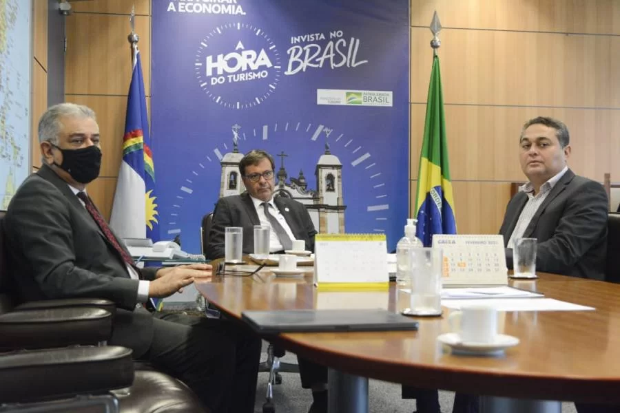 Em BrasÃÂ­lia, Jairo Mariano apresenta demandas ao MinistÃÂ©rio do Turismo