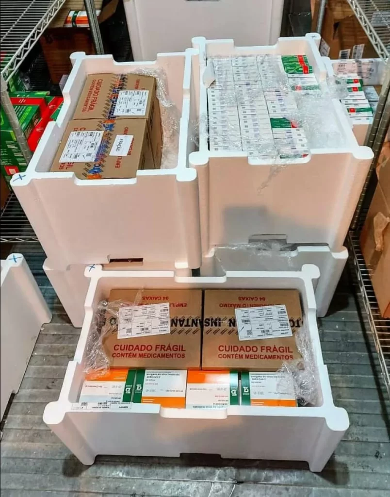 Tocantins recebe 26.600 novas doses de imunizantes contra a Covid-19