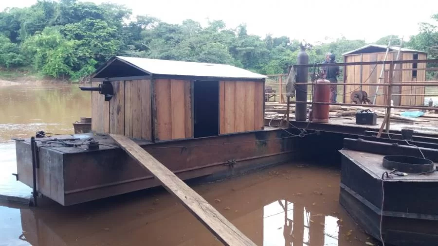 Balsa que liga a cidade de Goiatins no TO a Nova Carolina no MaranhÃÂ£o passa por reforma geral