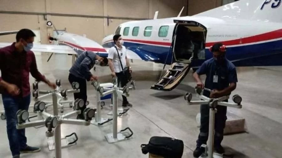 Governo do Tocantins, freta aviÃÂ£o para buscar 10 respiradores no GoiÃÂ¡s