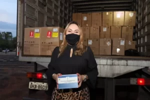 Sob testes realizados no último fim de semana, Luana Ribeiro garante que foi a única parlamentar que destinou exames de Covid-19 para Colinas