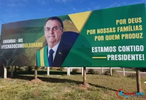 Pedido de apoio financeiro para realização de viagem e instalação de outdoors em apoio a Bolsonaro, campanha é feito por Sindicato no Tocantins