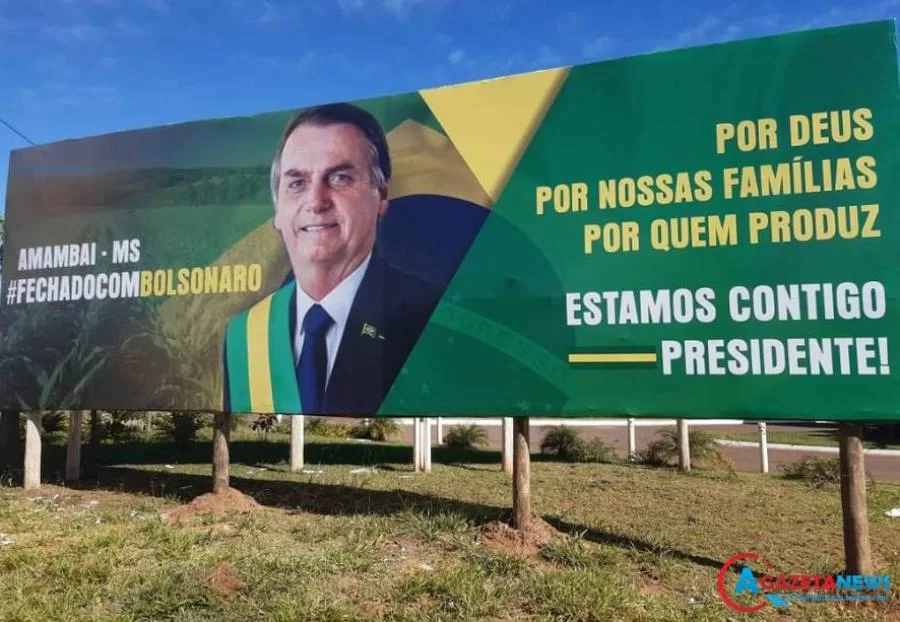 Pedido de apoio financeiro para realização de viagem e instalação de outdoors em apoio a Bolsonaro, campanha é feito por Sindicato no Tocantins