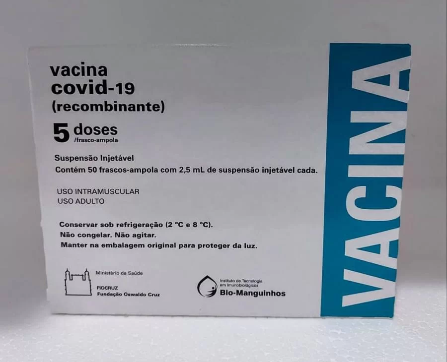 Remessa com 30,1 mil doses de imunizantes contra a Covid-19, chegam ao Tocantins, nesta sexta-feira, 30