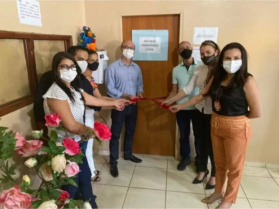 Júlio César Brasil comemora implantação de Núcleo de Identificação em Couto Magalhães, "Nossa missão é levar cuidado e inovação a população"