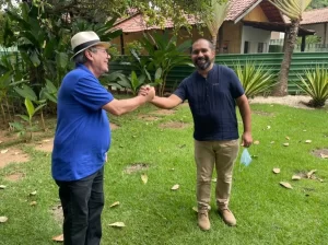 A convite de Ronaldo Dimas, Clésio Tokmil de São Miguel do TO se filia no Podemos, mirando eleições de 2022