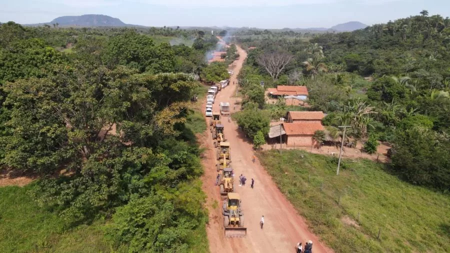 No Bico do Papagaio: Governo realiza reestruturação de 1.008 km de rodovias