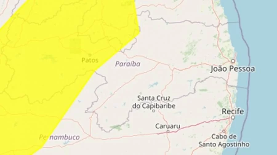 INMET emite alerta amarelo para mais de 70 municípios com perigo de baixa umidade do ar