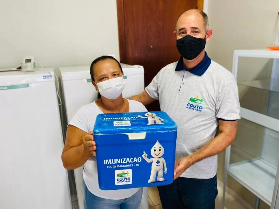 Covid-19: Couto Magalhães mais uma vez sai na frente e intensifica vacinação da população em geral