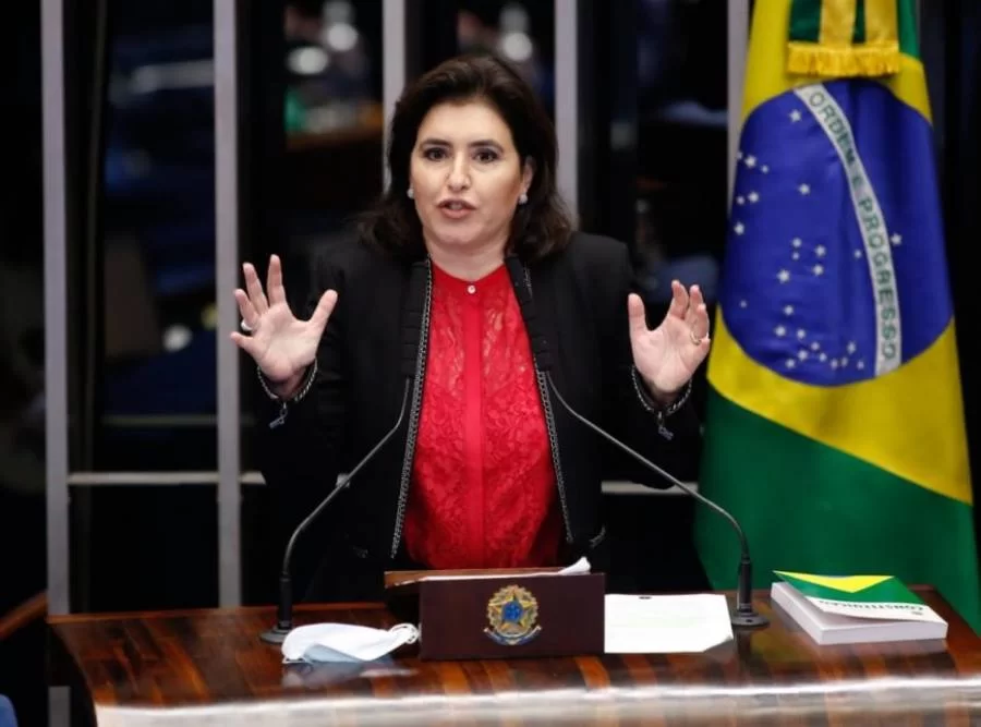 Simone Tebet tem nome testado pelo MDB para ser via alternativa contra Jair Bolsonaro
