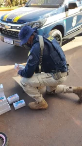 PRF apreende mais de 60 mil reais em aparelhos celulares e acessórios com empresários Paraenses