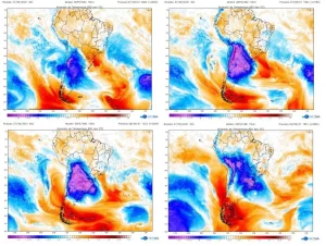 Surpresa: Estado do Tocantins recebe parte de massa de ar polar que vem do sul do Brasil