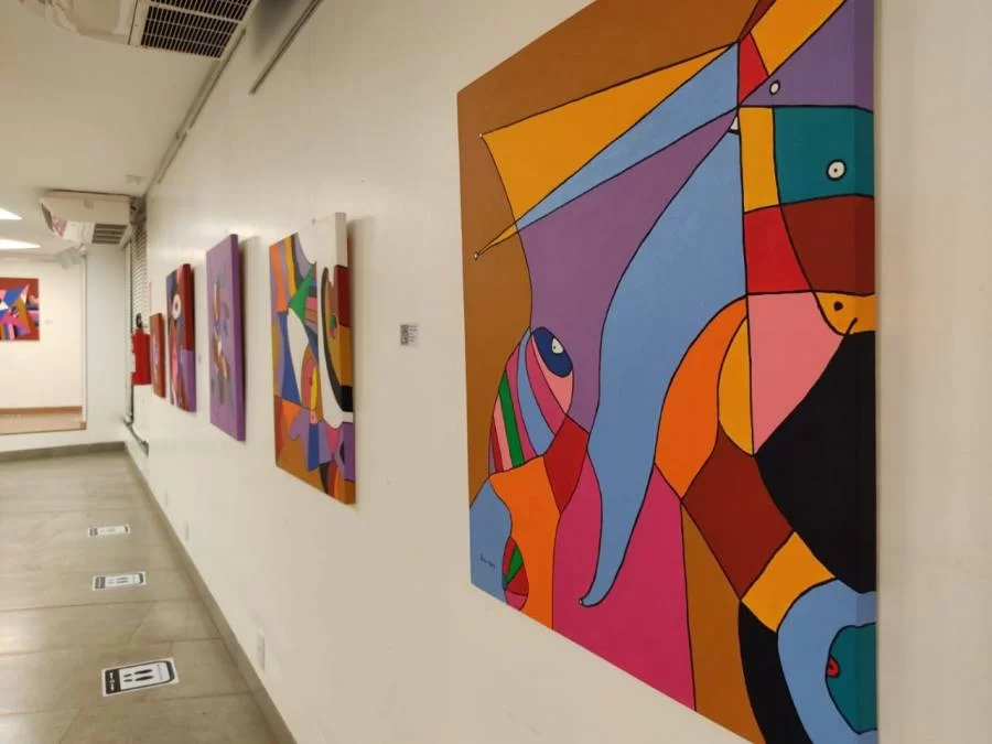 Alunos de Escola Pública Estadual de Araguaína recebem exposição de Edivan Ribeiro