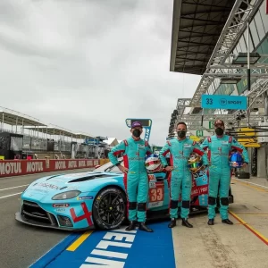 Em corrida movimentada, Felipe Fraga conquista pódio nas 24 Horas de Le Mans na classe GTE-Am