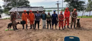 Bombeiros de TO e MT realizam buscas por indígena desaparecido na Ilha do Bananal