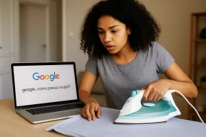 “Google, como passa roupa?”: Geração Z recorre à internet para aprender tarefas básicas e revela fragilidade na autonomia doméstica