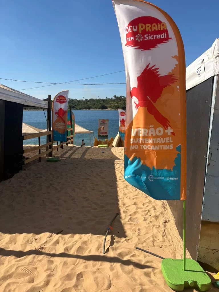 Temporada sustentável: “Deu Praia, Tem Sicredi” leva ações ecológicas e de educação ambiental à Praia do Funil