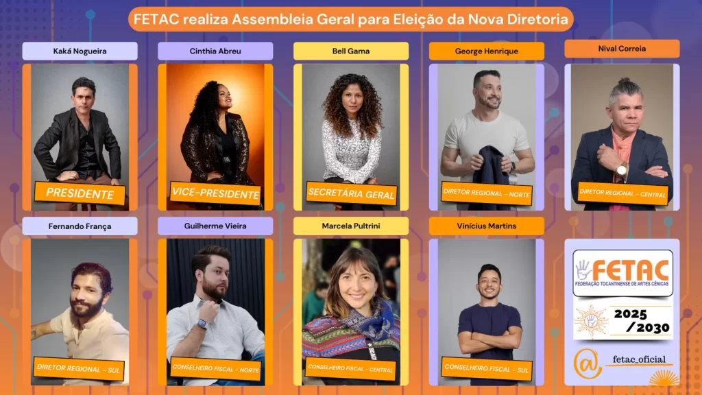 FETAC Realiza Assembleia Geral Online para Eleição da Nova Diretoria e Balanço de Ações no Tocantins