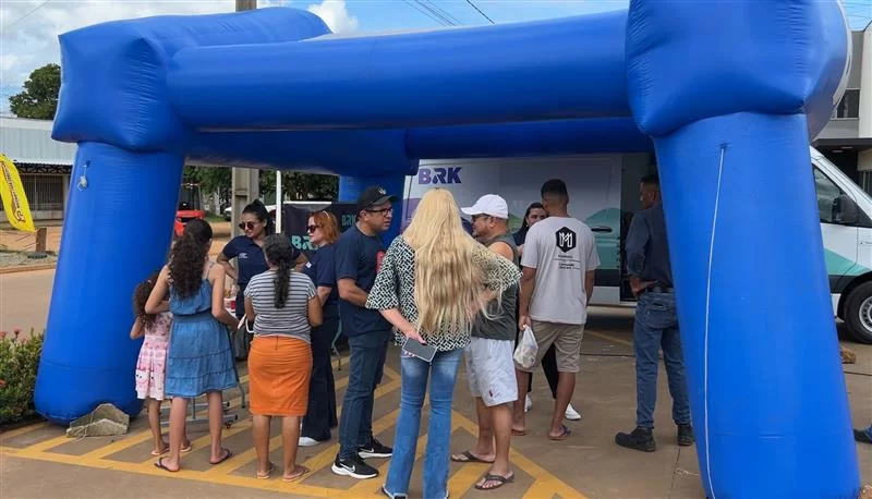 Plantão Social da BRK atende mais de 300 pessoas no setor Bertaville em Palmas