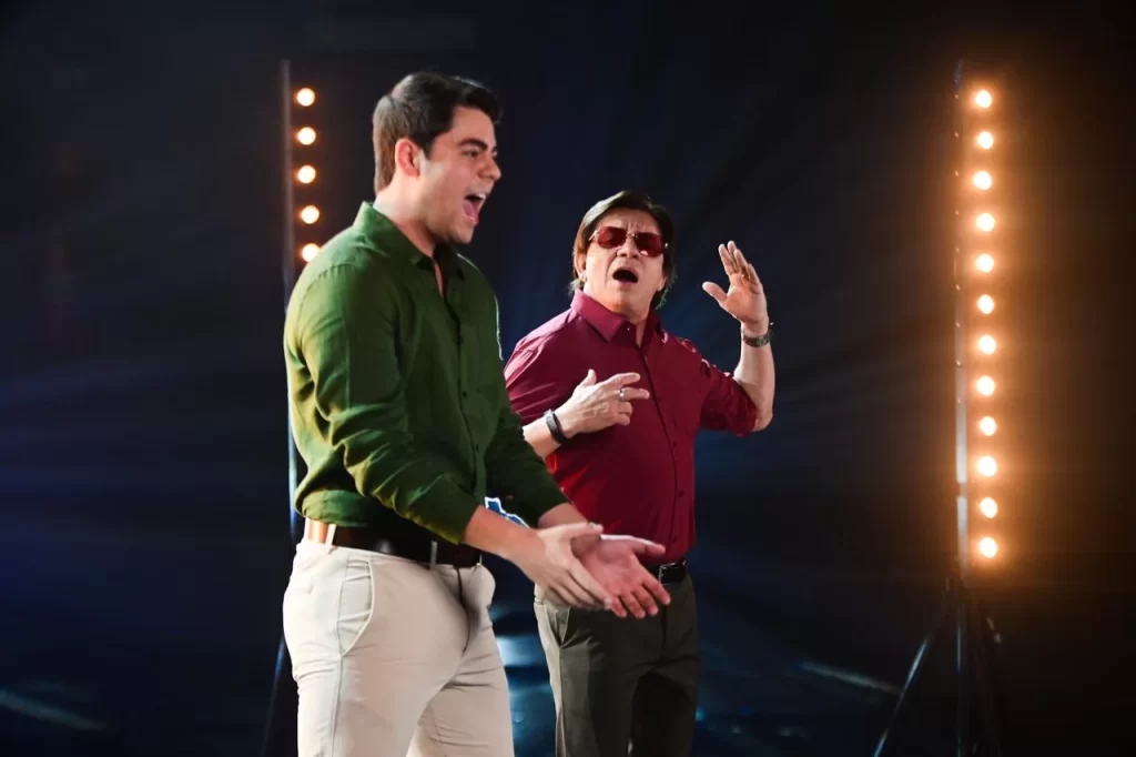 Chitãozinho e Enrico gravam clipe natalino “Aleluia”