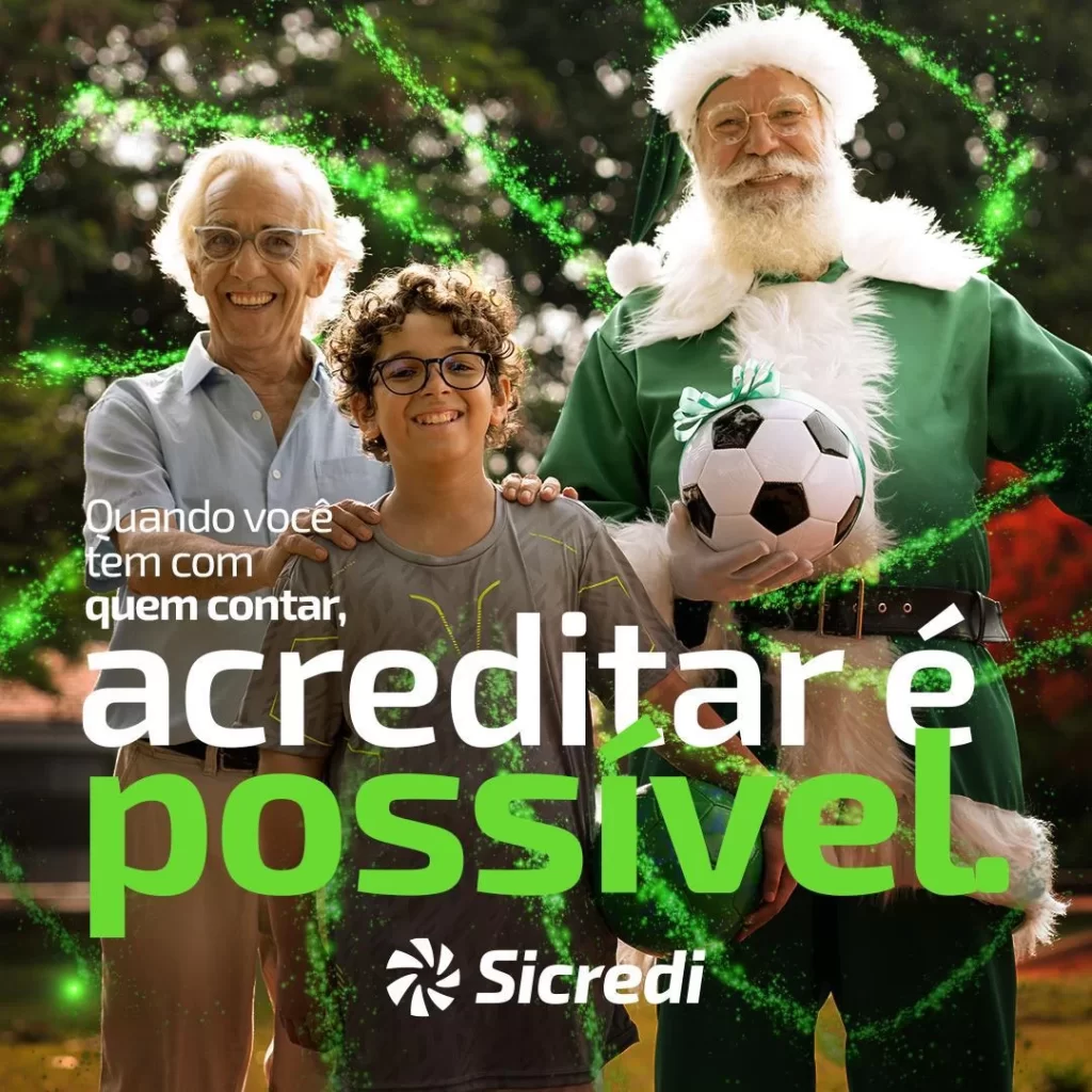 Sicredi inspira esperança e autoconfiança neste fim de ano com campanha