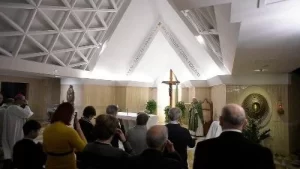 Papa Francisco conduzirá oração do Angelus na capela da Casa Santa Marta neste domingo