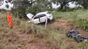 Colisão fatal em rodovia rural de Tocantins deixa duas vítimas