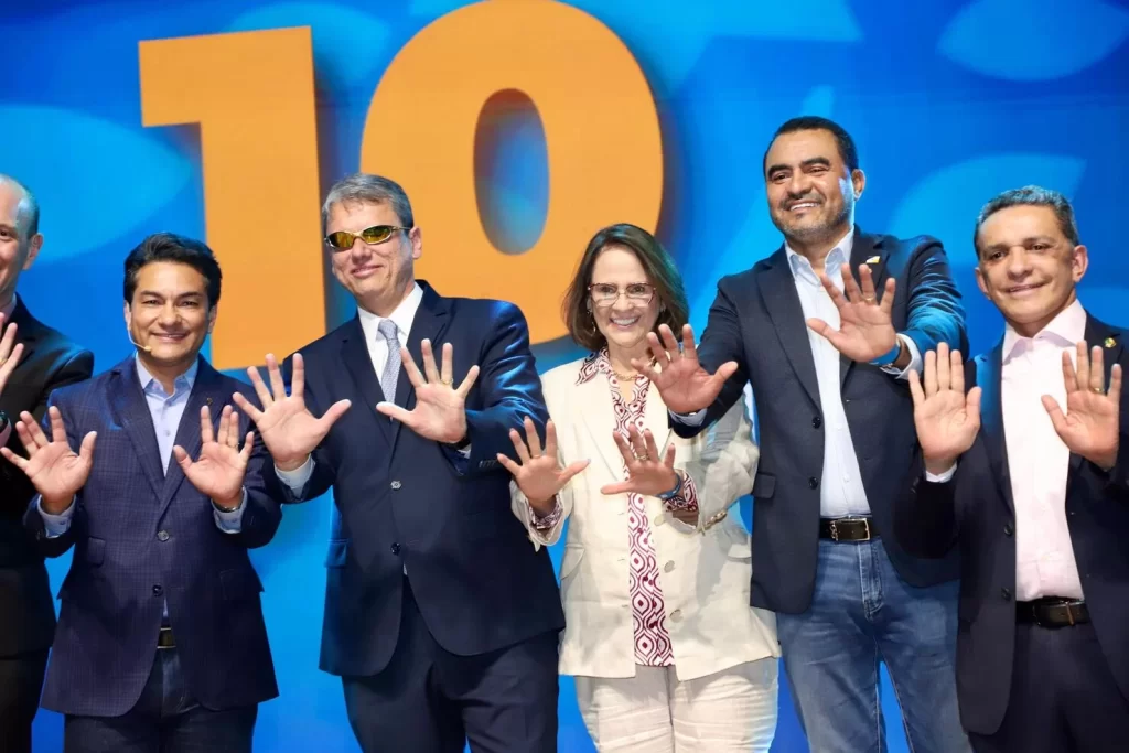 Eduardo Gomes, Wanderlei Barbosa, João Doria e embaixadora da União Europeia marcam dia histórico no Tocantins