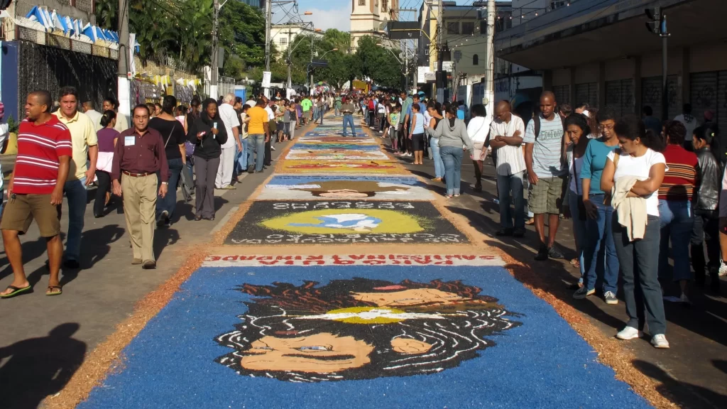 Corpus Christi 2025: a arte dos tapetes de rua — fé, tradição e simbolismo