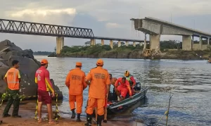 Marinha retoma buscas por vítimas de desabamento na divisa entre Maranhão e Tocantins