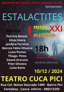  Luiza Karla está em cartaz com a peça “Estalactites” de Antônio Marcelo