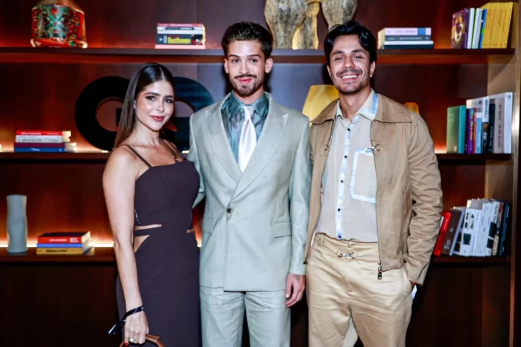 João Guilherme, Naira Ávila e Pe Lu brilham no evento “Men of the Year 2024” em São Paulo