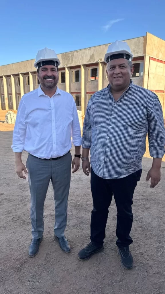 Eduardo Gomes visita obras em Dianópolis e destaca investimentos em turismo, educação e infraestrutura