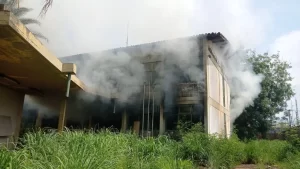 Polícia Federal investiga causas de incêndio no antigo prédio do IBAMA em Palmas