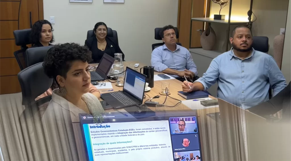 Em encontro: Mineratins, SGB e ANM avançam com projeto de Diagnóstico Geoeconômico do Tocantins