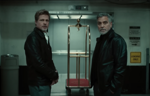 “Lobos” une Clooney e Pitt em uma ação cativante que lidera em 96 países e se consolida como o filme mais assistido da Apple TV+