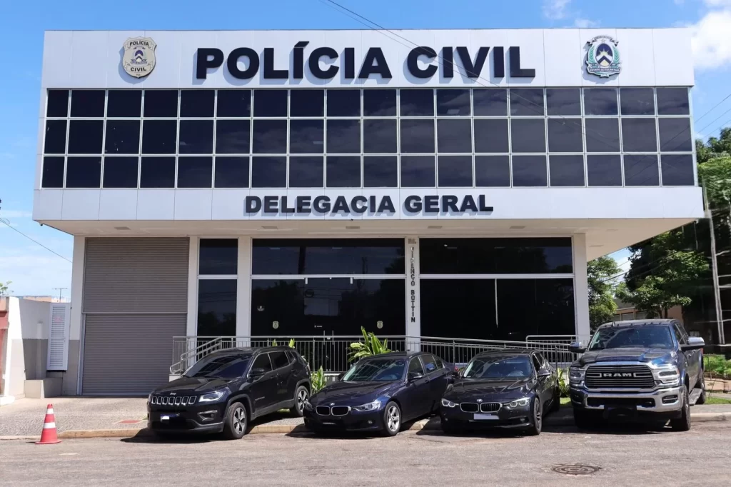 Polícia Civil do Tocantins apreende veículos de luxo e desarticula organização criminosa no Pará e Maranhão