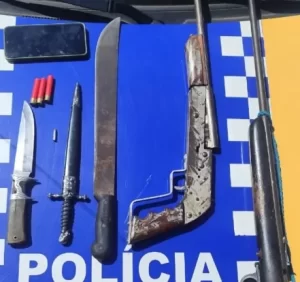 Trio é preso com armas em Nova Olinda após denúncia anônima
