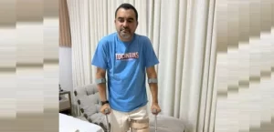 Governador Wanderlei Barbosa sofre ruptura de ligamentos e passará por cirurgia no joelho