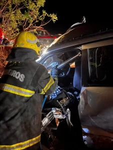 Colisão na TO-070 deixa três mortos e mobiliza bombeiros em Brejinho de Nazaré